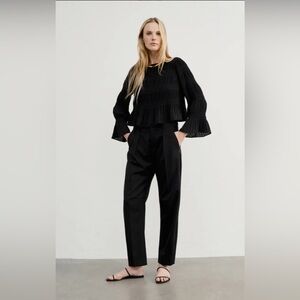 AYR Black Women's Bam Pant - Tailored Trousers